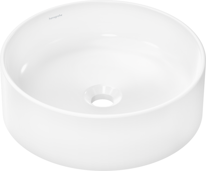 Wash bowl 400/400 without tap hole and overflow