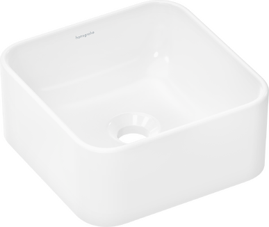 hansgrohe Washbasins: Xuniva Q, Wash bowl 550/400 without tap hole