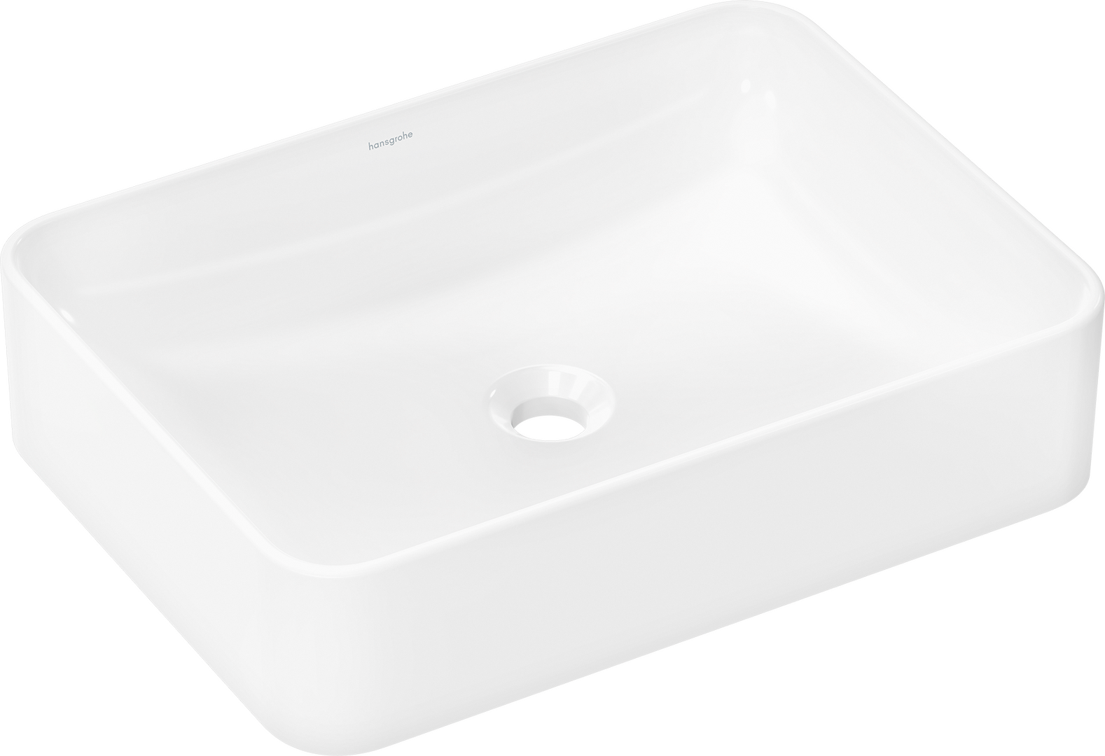 Aufsatzwaschtisch 550/400 ohne Hahnloch und Überlauf