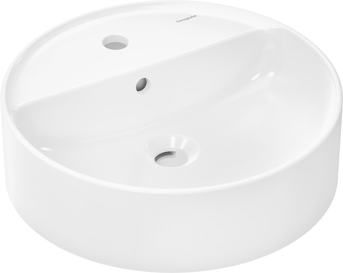 Wash bowl 450/450 with tap hole and overflow