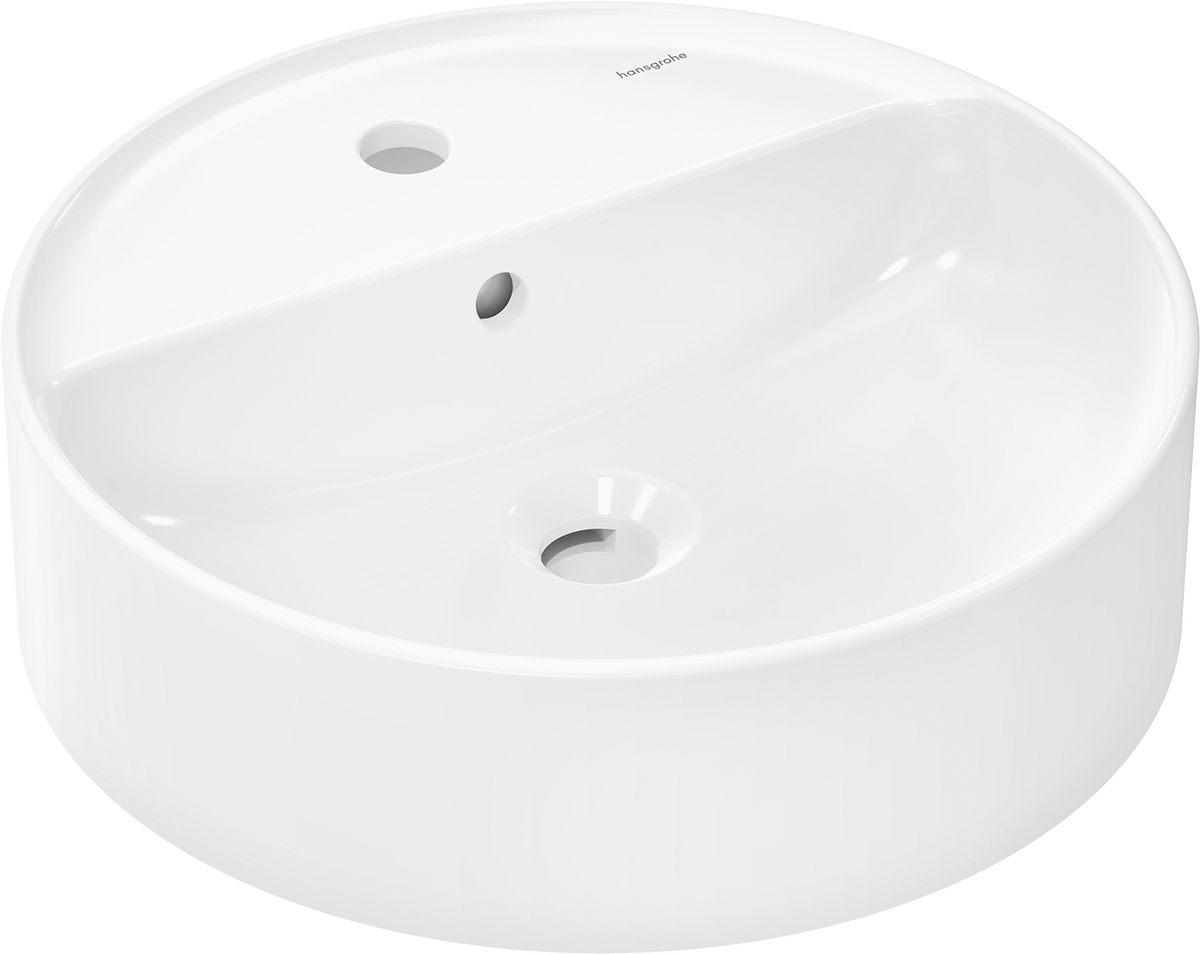 hansgrohe Washbasins Xuniva S, Wash bowl 450/450 with tap hole and overflow, SmartClean, Item