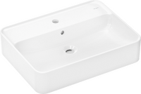 Wash bowl 600/450 with tap hole and overflow, SmartClean