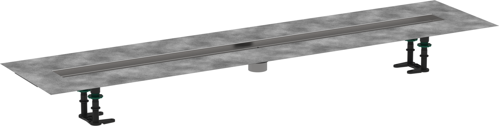 Rough 2" outlet 47 1/4"