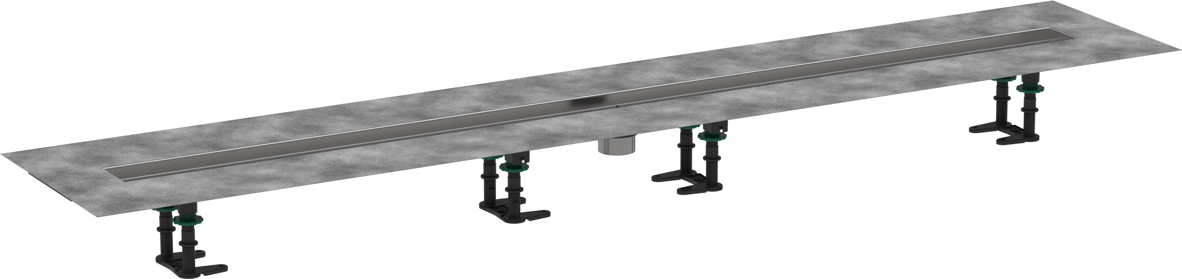 Rough 2" outlet 59 1/8"