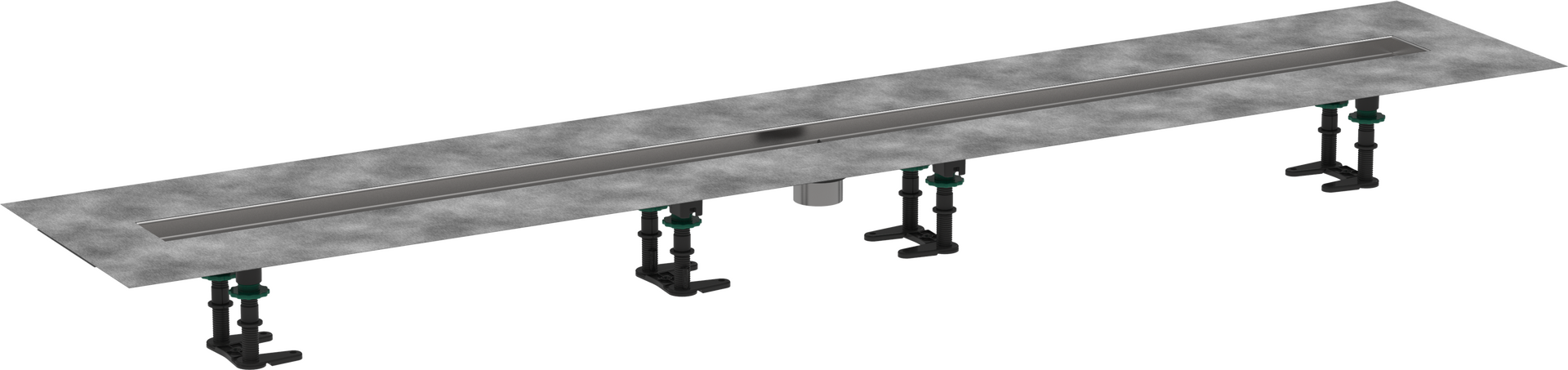 Rough 2" outlet 59 1/8"