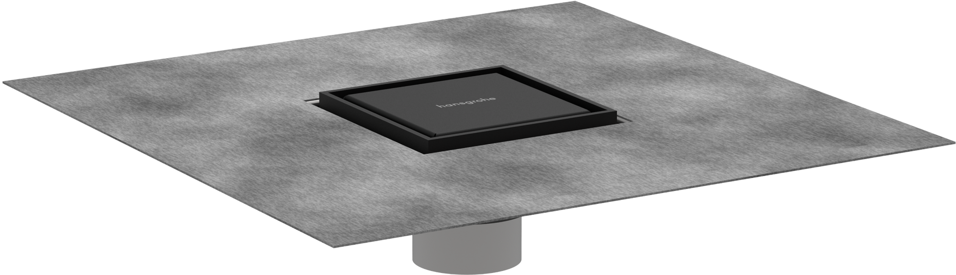 Set 4"x 4" trim tileable rear cover and rough