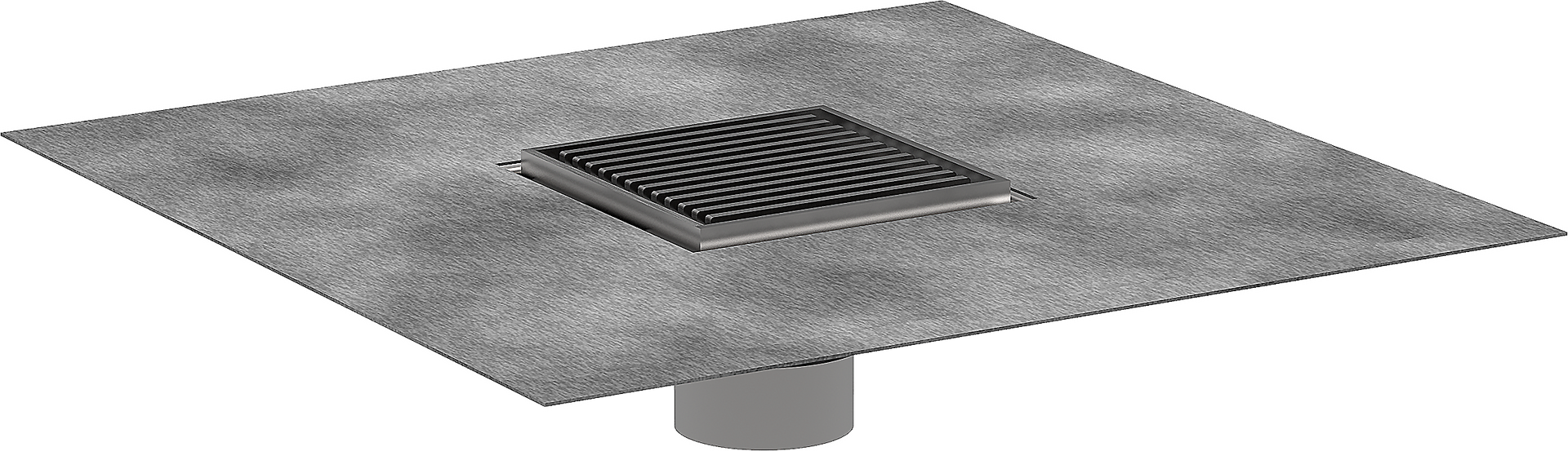 Set 4"x 4" trim with height adjustable frame and rough