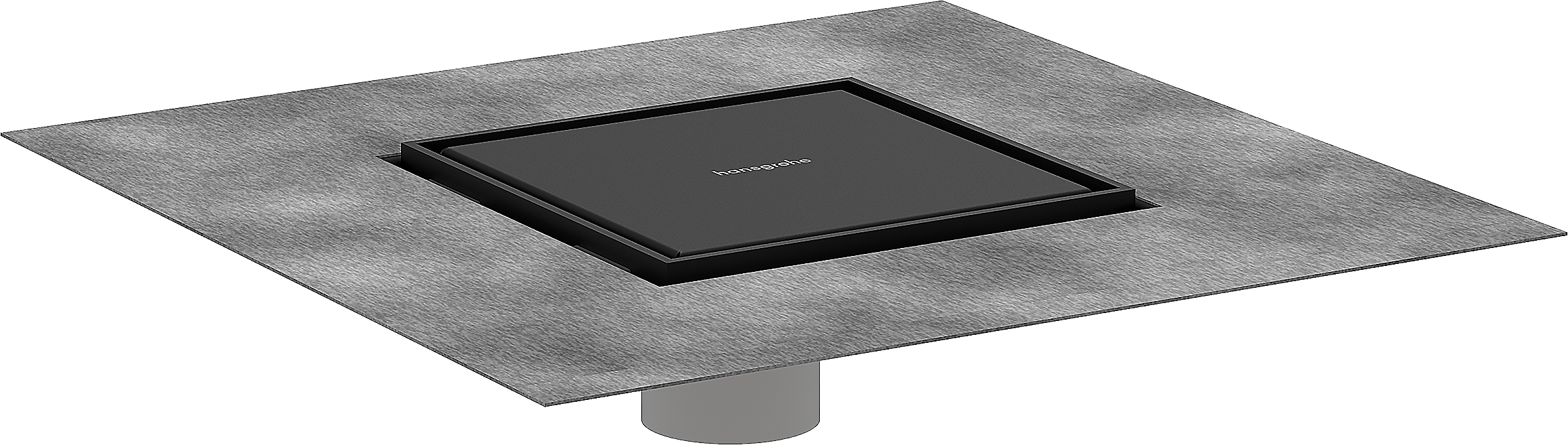 Set 6"x 6" trim tileable rear cover and rough