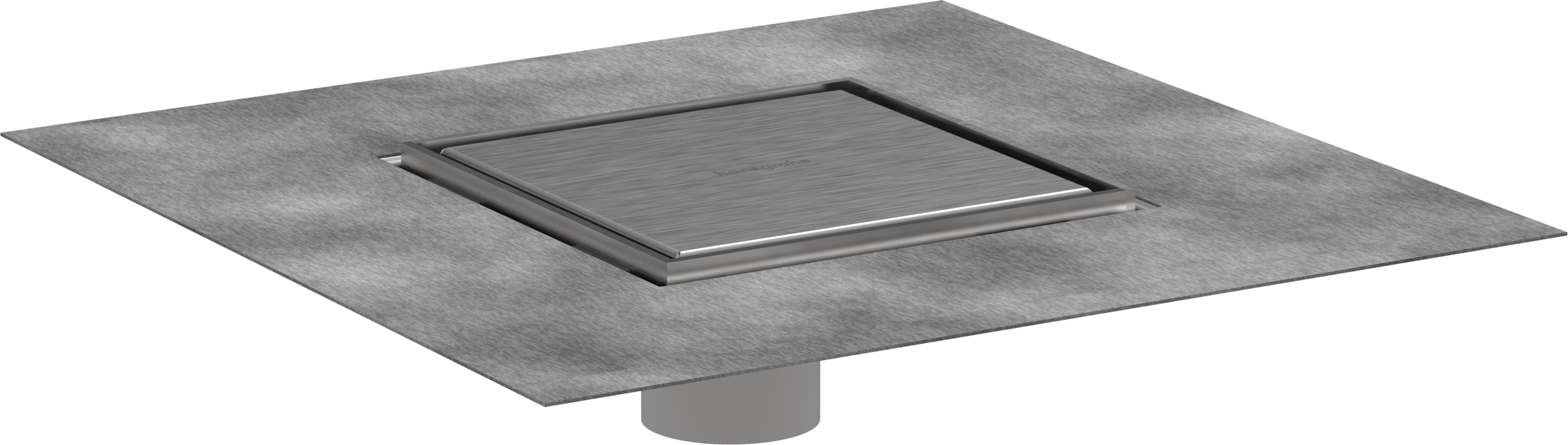 Set 6"x 6" trim tileable rear cover and rough