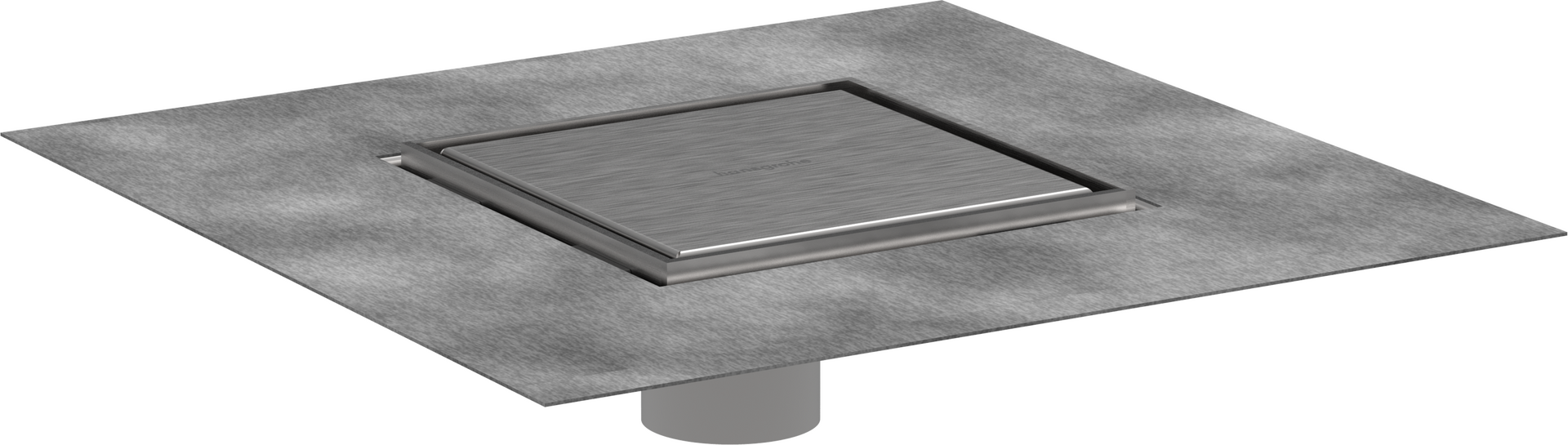 Set 6"x 6" trim tileable rear cover and rough