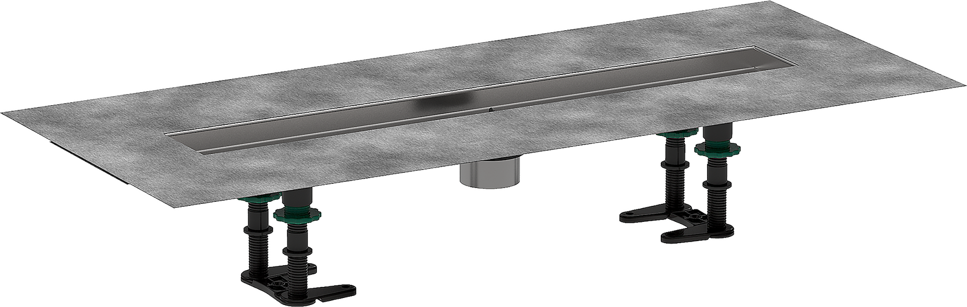 Rough 2" outlet 23 5/8"