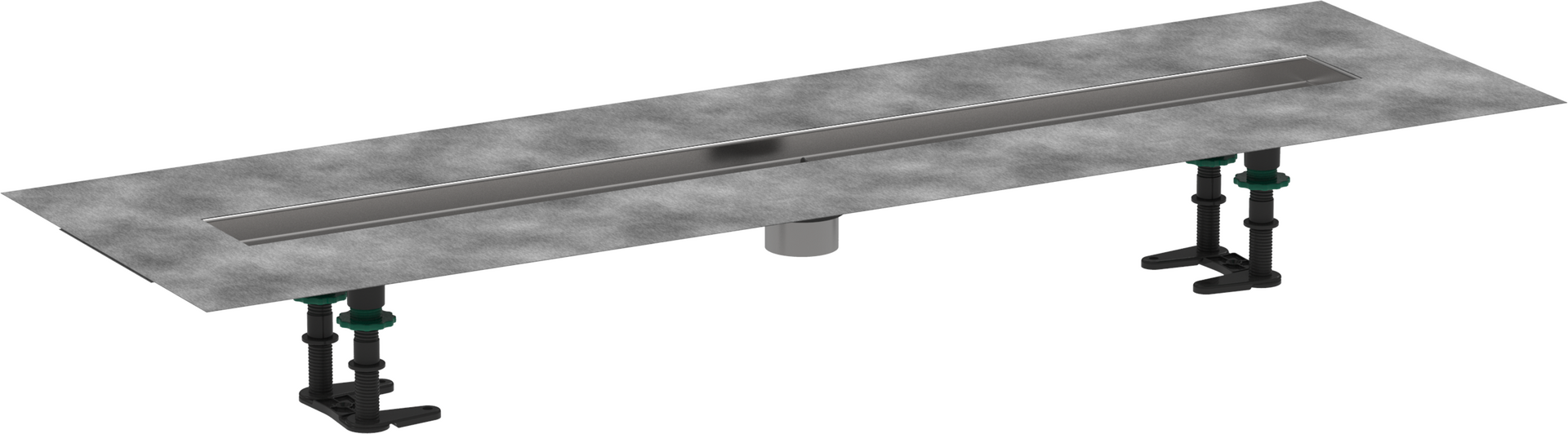 Rough 2" outlet 35 1/4"