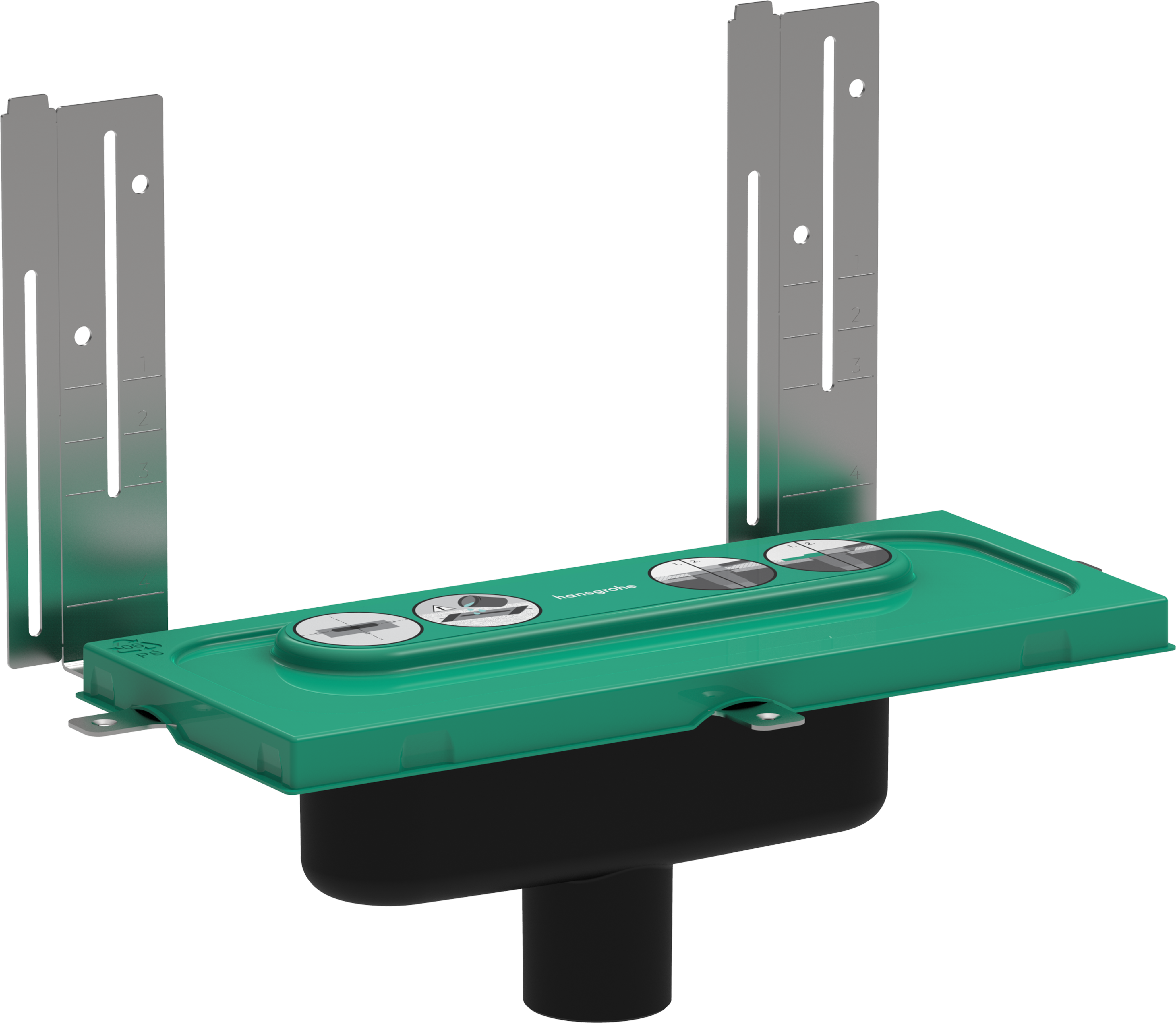 Indbygningsdel til linjeafløb