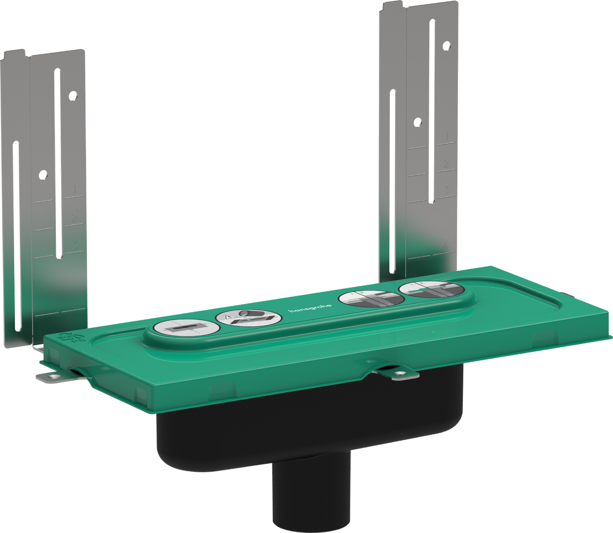 Indbygningsdel til linjeafløb