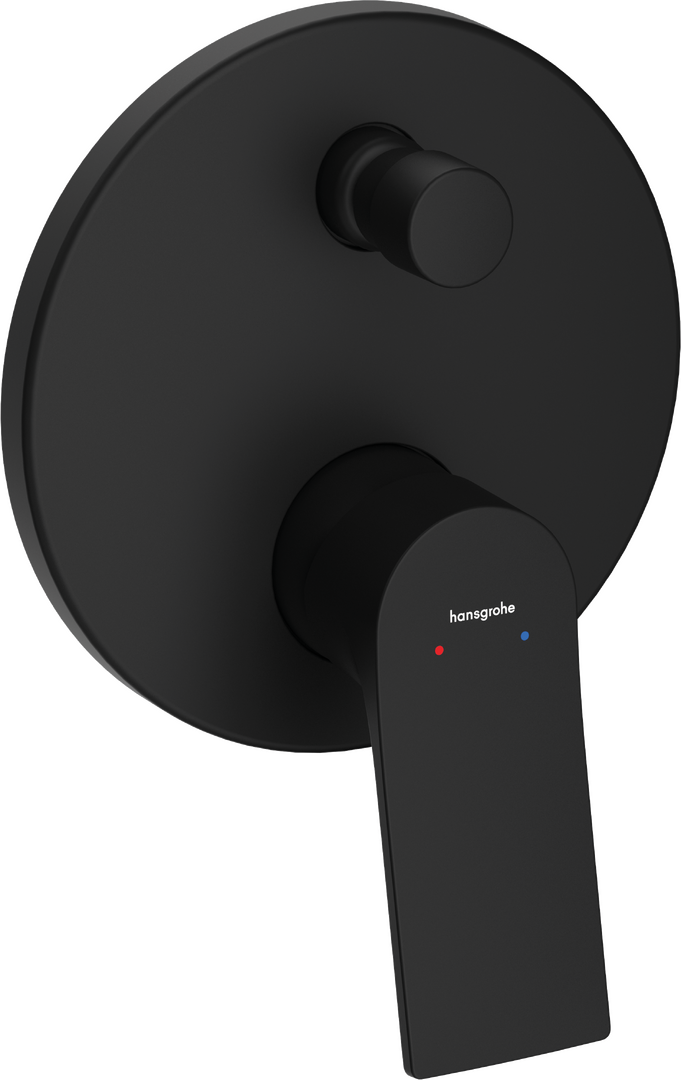 Single lever bath mixer for concealed installation with integrated security combination according to EN1717 for iBox universal