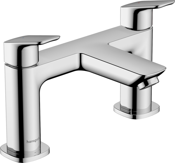 2-hole rim mounted bath mixer