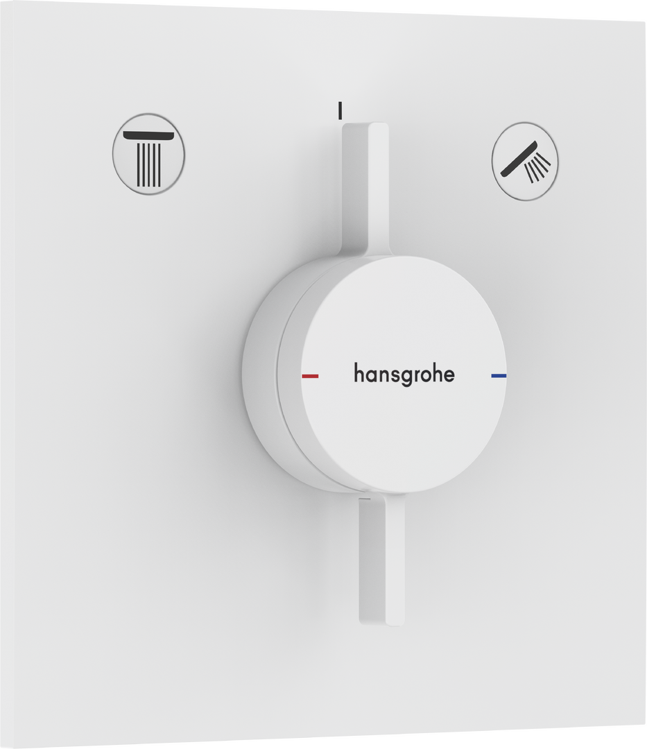 Mitigeur pour installation encastrée pour 2 systèmes