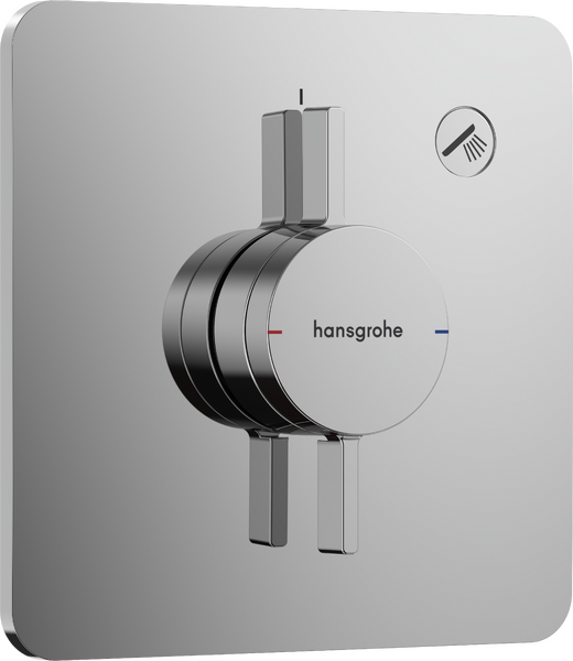 Set de finition pour mitigeur mécanique encastré avec 1 fonction