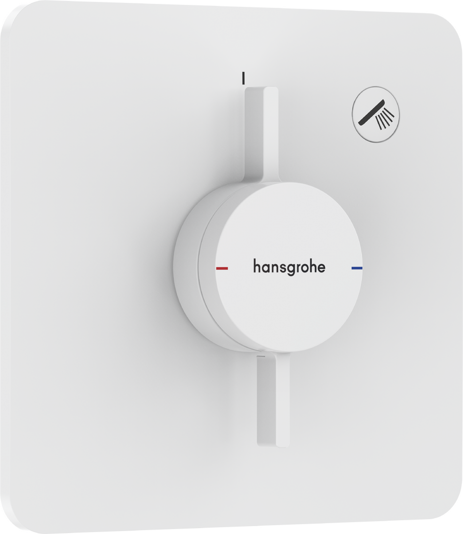 Blandare för inbyggnad 1 funktion