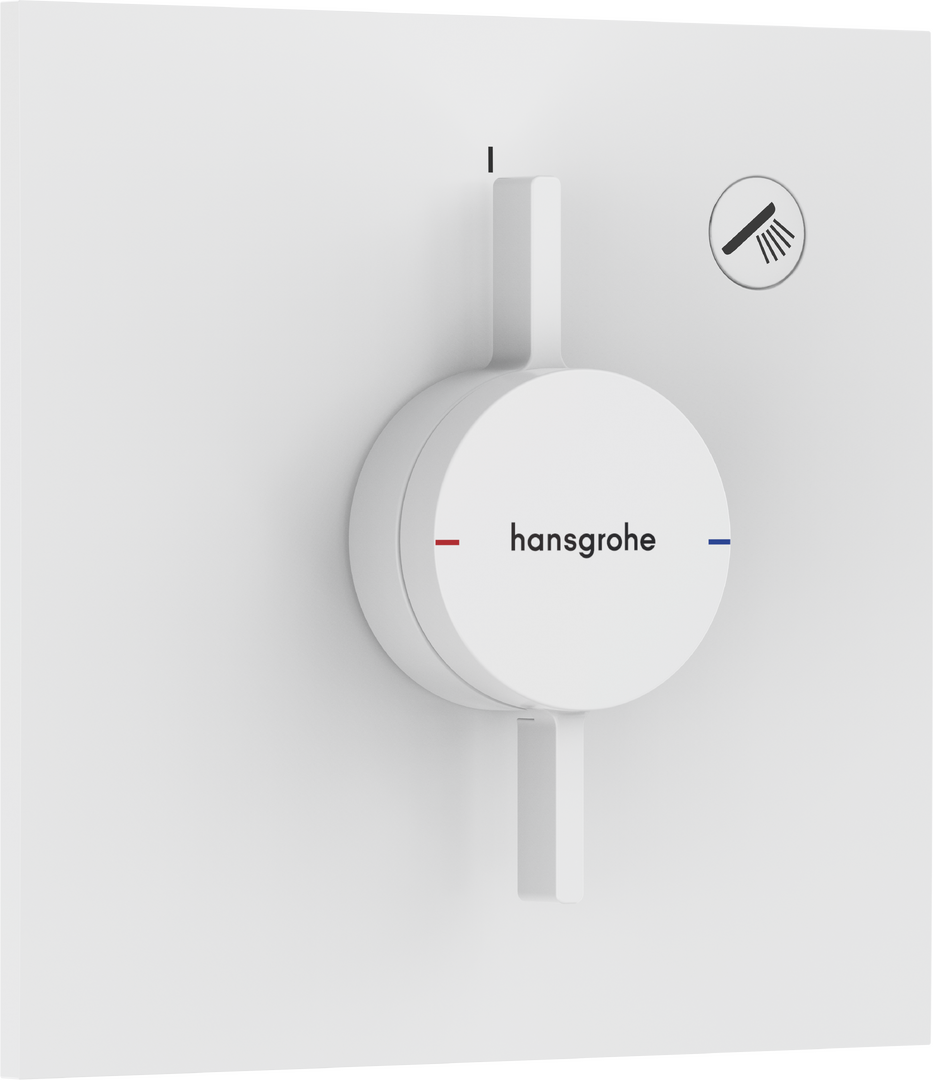 Blandare för inbyggnad 1 funktion