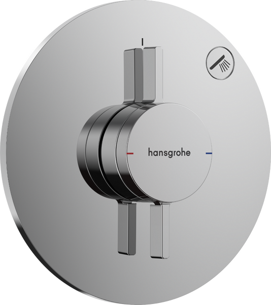 Set de finition pour mitigeur mécanique encastré avec 1 fonction