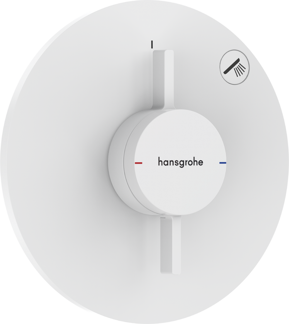 Blandare för inbyggnad 1 funktion