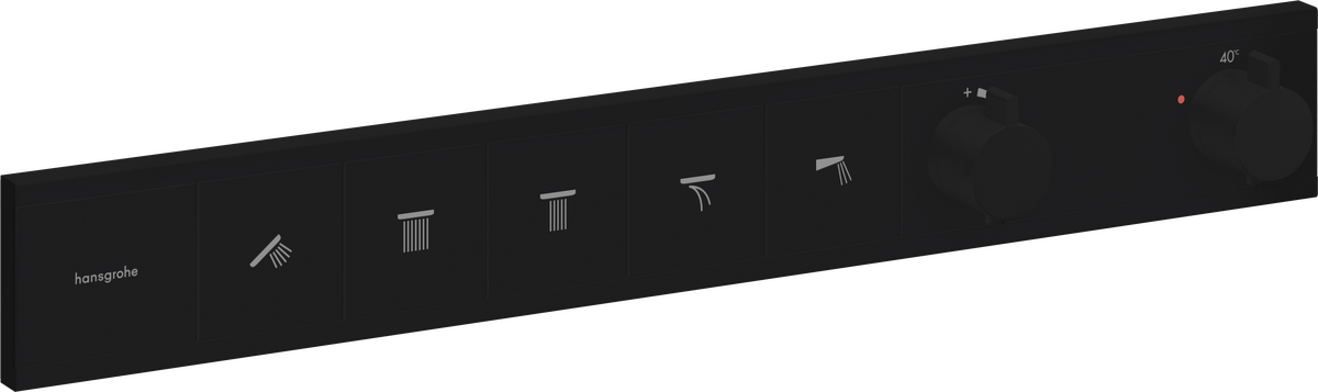 Termostato empotrado para 5 funciones