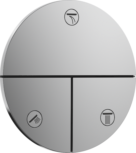 Set esterno ad incasso per 3 utenze