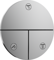 Válvula empotrada 3 llaves de paso