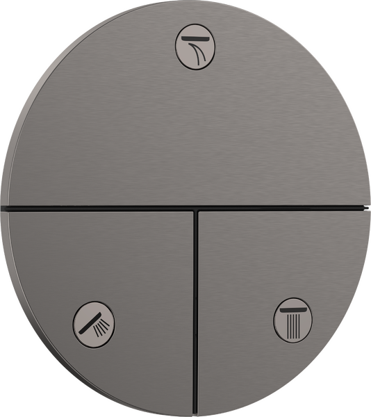 Ventil til innbygging til 3 uttak