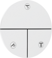 Valve for concealed installation for 3 functions Valve for concealed installation for 3 functions