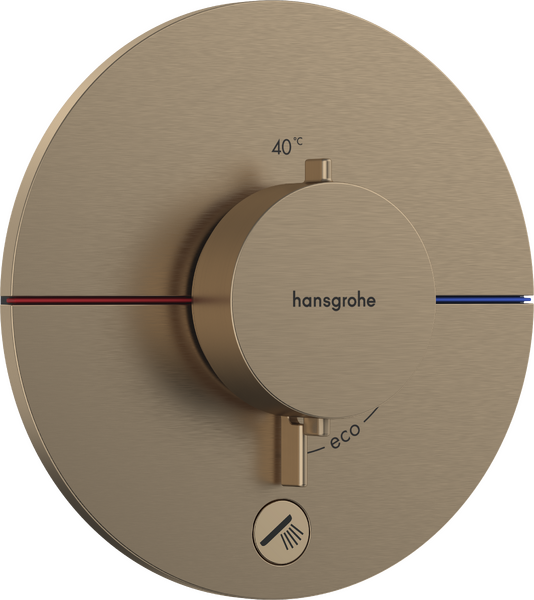 Inbouwthermostaat voor 1 systeem met een bijkomende uitgang