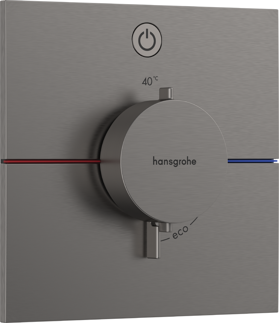Thermostat for concealed installation for 1 function