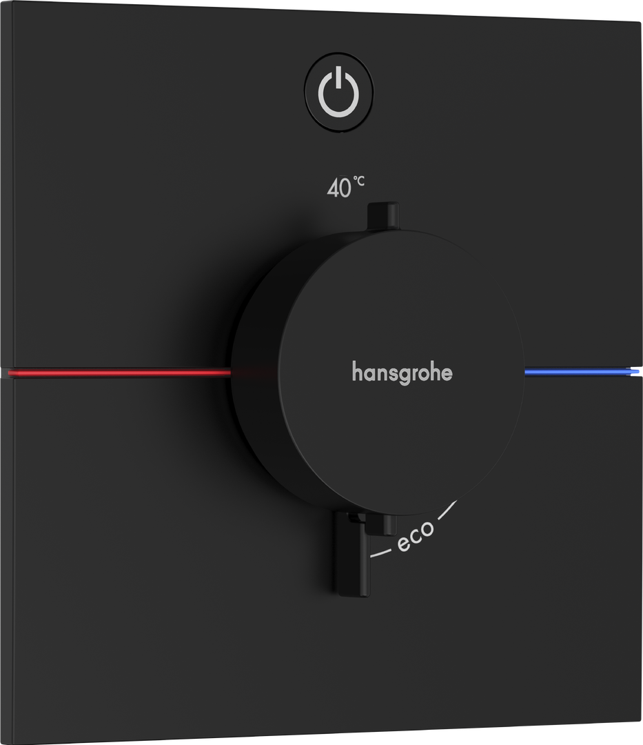 Termostat til innbygging med avsperring til 1 uttak