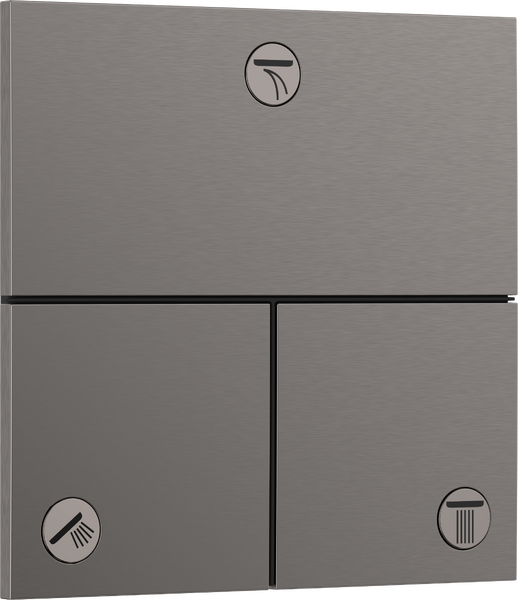 Ventil til innbygging til 3 uttak