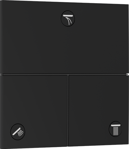 Ventil til innbygging til 3 uttak
