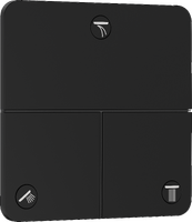 Valve for concealed installation for 3 functions