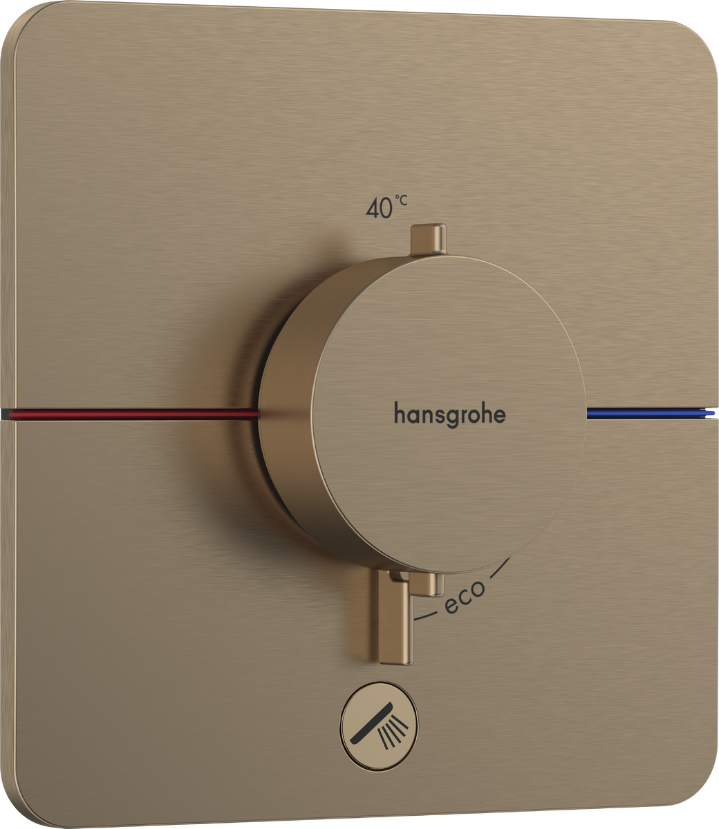 Thermostat Unterputz für 1 Verbraucher und einen zusätzlichen Abgang