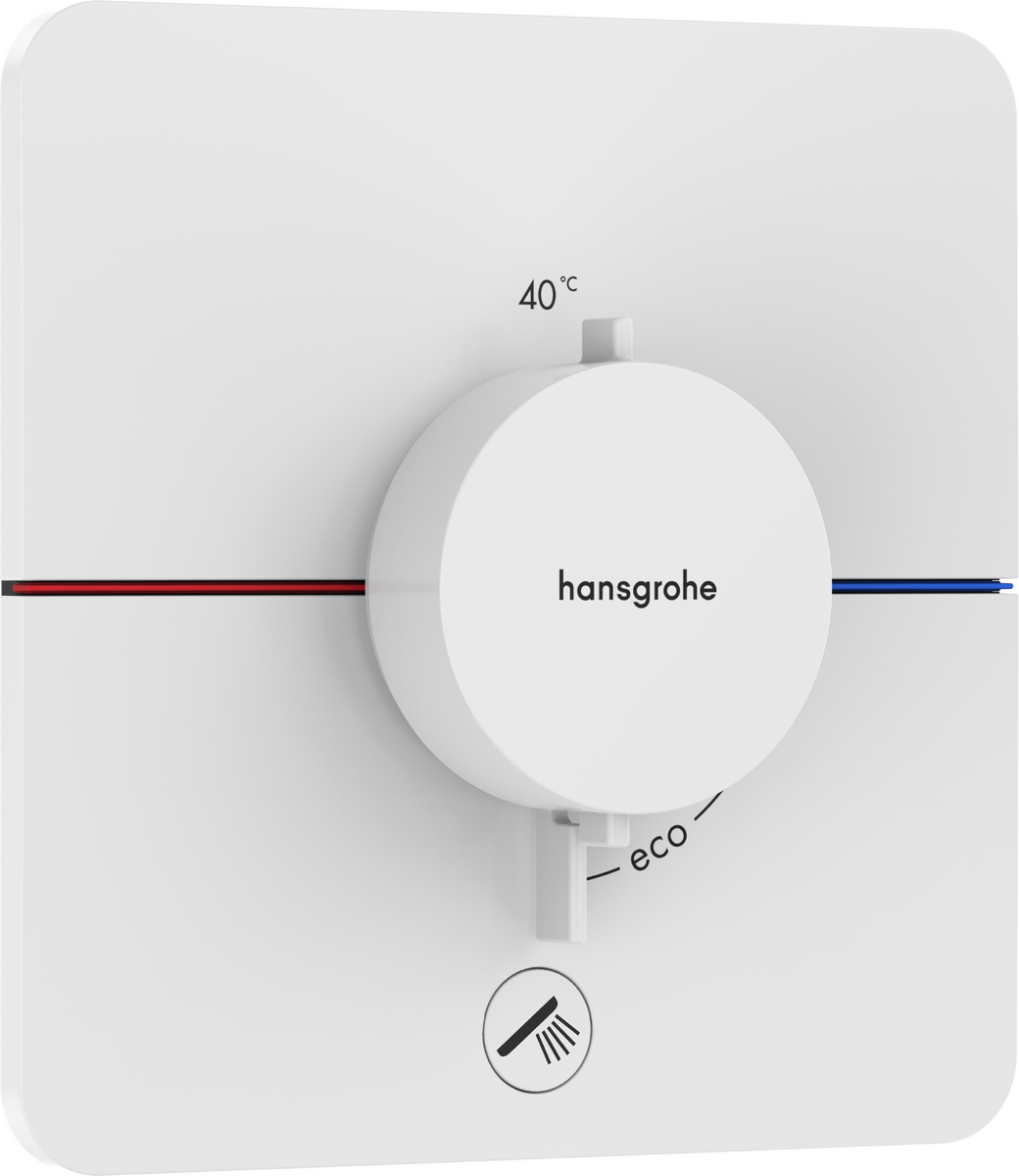 Thermostat Unterputz für 1 Verbraucher und einen zusätzlichen Abgang