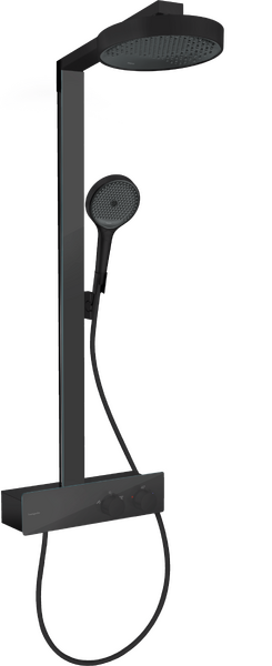 Showerpipe 250 1jet EcoSmart med ShowerTablet 350 Matt sort