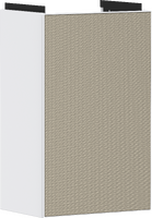 Onderkast Matt White 340/245 voor handwasbak, deurscharnier links