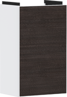 Onderkast Matt White 340/245 voor handwasbak, deurscharnier links