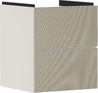 Vanity unit 480/475 with 2 drawers for handrinse basin