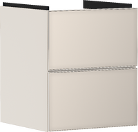 Vanity unit 480/475 with 2 drawers for handrinse basin