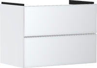 Waschtischunterschrank Mattweiß 780/475 mit 2 Schubkästen für Waschtisch