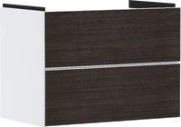 Waschtischunterschrank Mattweiß 780/475 mit 2 Schubkästen für Waschtisch