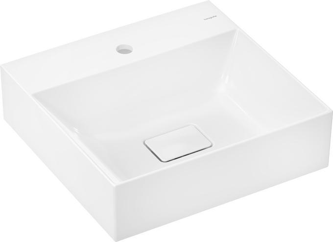 Handrinse basin 500/480 with tap hole without overflow