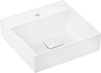 Handwaschbecken 500/480 mit Hahnloch ohne Überlauf, SmartClean