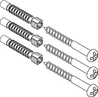 Mounting set (3 screws, 3 plugs)