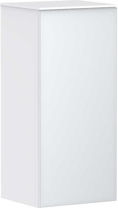 Armoire mi-hauteur Blanc mat 400/360